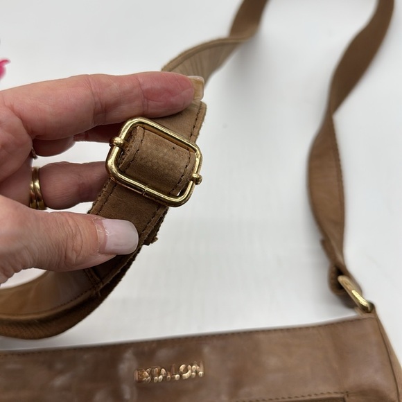 Estalon Brown Leather Crossbody Bag BRN7608C - Picture 5 of 13